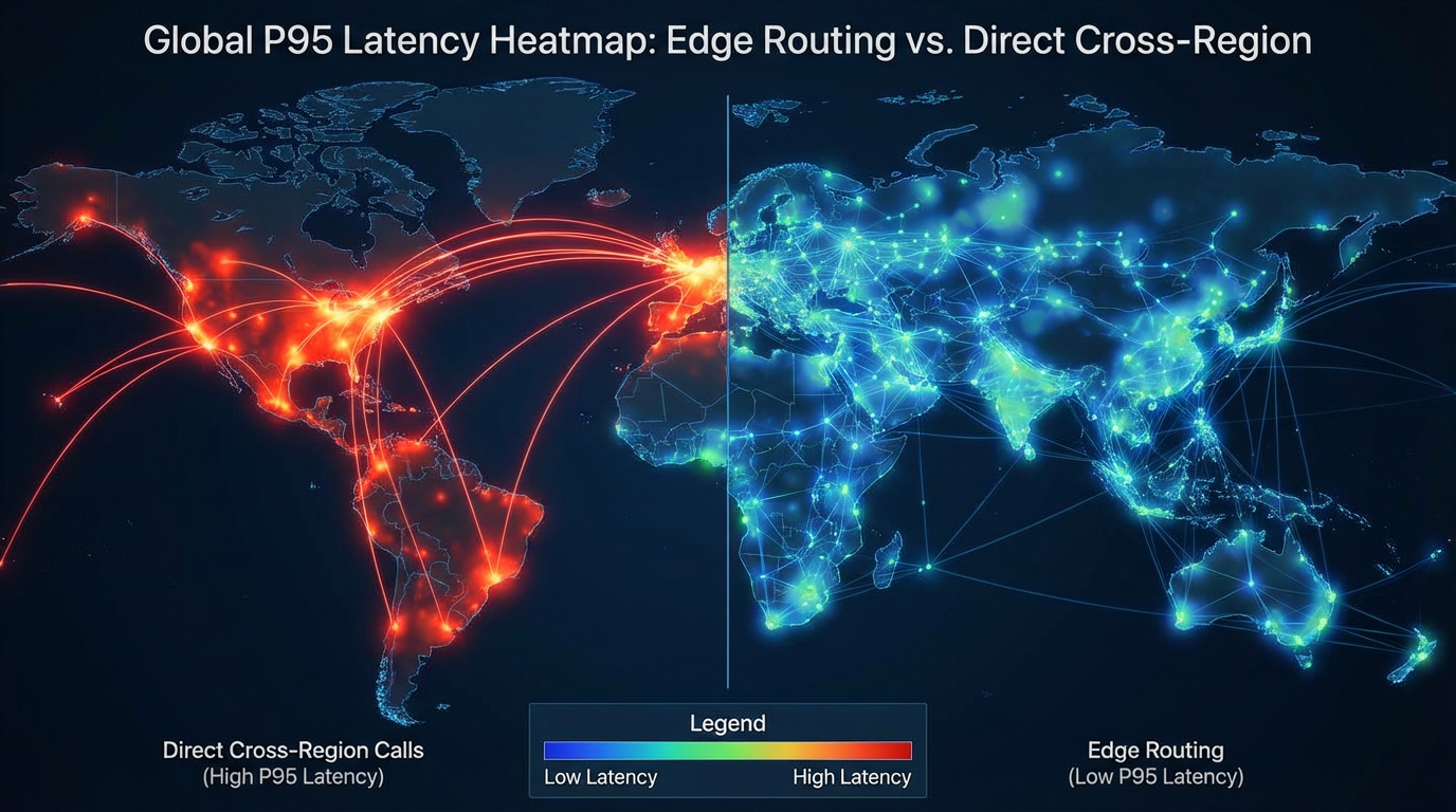 Timeline of first-call success with and without billing gates